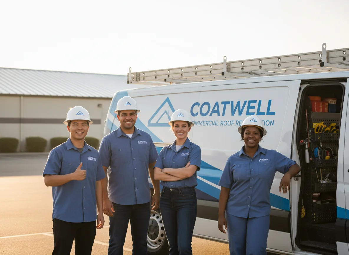 Commercial roof coating company in Pukwana, SD